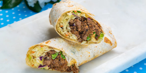 Lamb Wrap – Fresh White Cabbage, Carrot & Juicy Lamb Rolled into One Delicious Bite