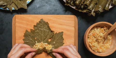 Washington Food Culture Meets Istanbul Cuisine Through Grape Leaves